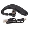 One-Ear Bluetooth Headset, Wireless Bluetooth Earbud, Hands-Free Headphones, Built-in Microphone