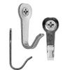 Fuxxer® 10 x Classic Coat Hooks Iron Hooks for Kitchen