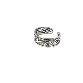 Sterling Silver Adjustable Toe Ring - TR1609166 - Gift Boxed