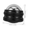 TOVINANNA Deep Tissue Muscle Roller Stainless Steel Massage Ball Full