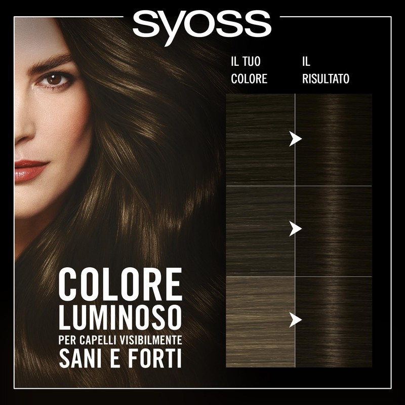 Syoss by Palette Oleo Intense, 3-10 Castano Naturale