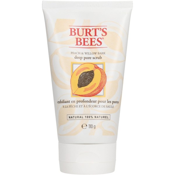 Burt's Bees Peach and Willowbark Deep Pore Scrub, 110 g