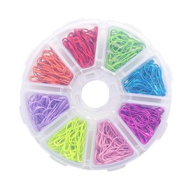 Operitacx Gourd-shaped Safety Pins 320pcs Simple Metal Pins for Home Office School Supplies