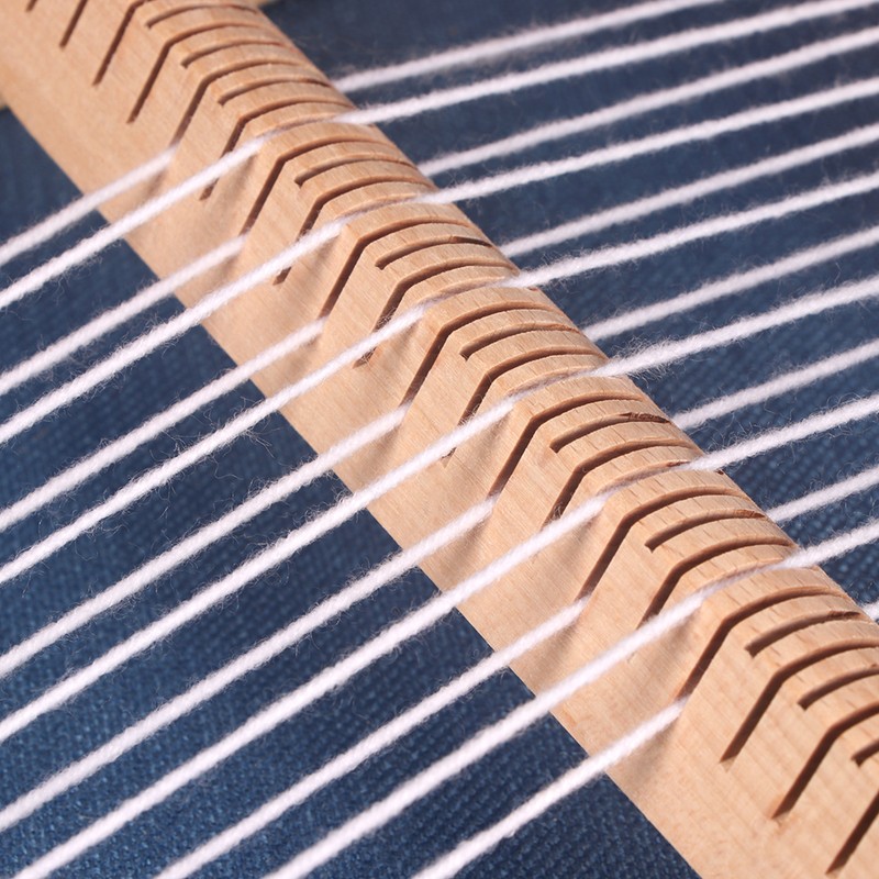Wooden Weaving Loom Kit, S/M/L with Optional Yarn Bundle