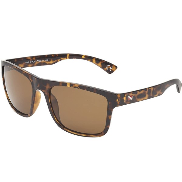 Dive Shades Palau II Polarized Sunglasses - Matte Demi/B15 Traditional