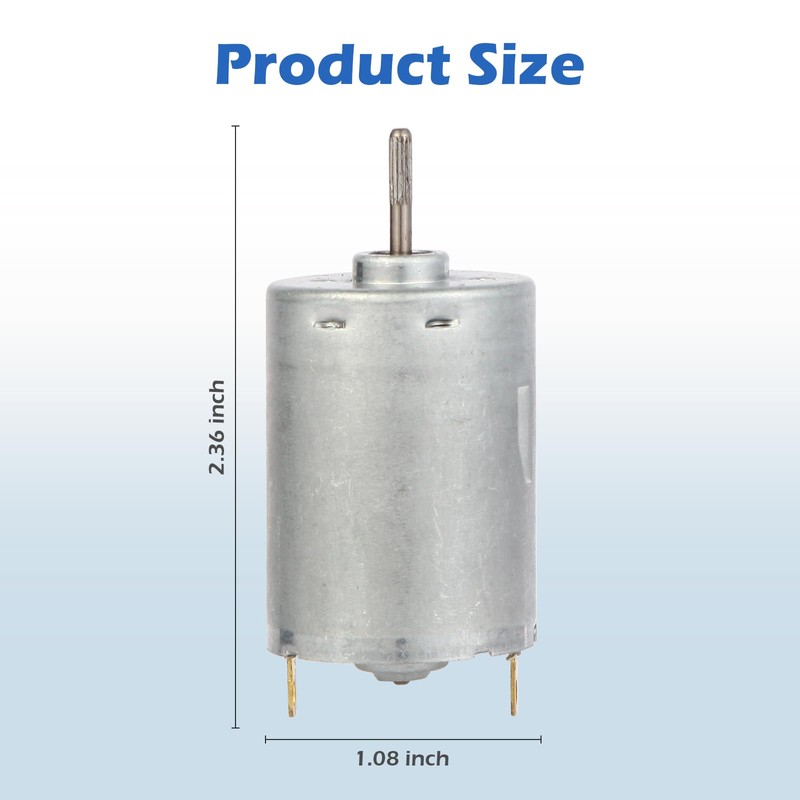 Replacement BVD0218-00 Fan Motor 12V DC for Ventadome RV Roof