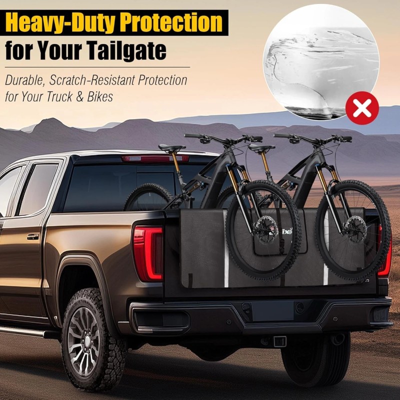 ‎Tanfix ‎Tailgate Pad, Pickup Truck Tailgate Protector, ScratchResistant Tailgate Pad