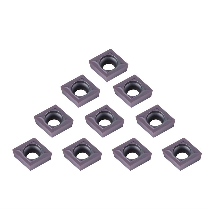 10pcs CNC Carbide Insert Cutter Indexable Lathe Milling Inserts Turning