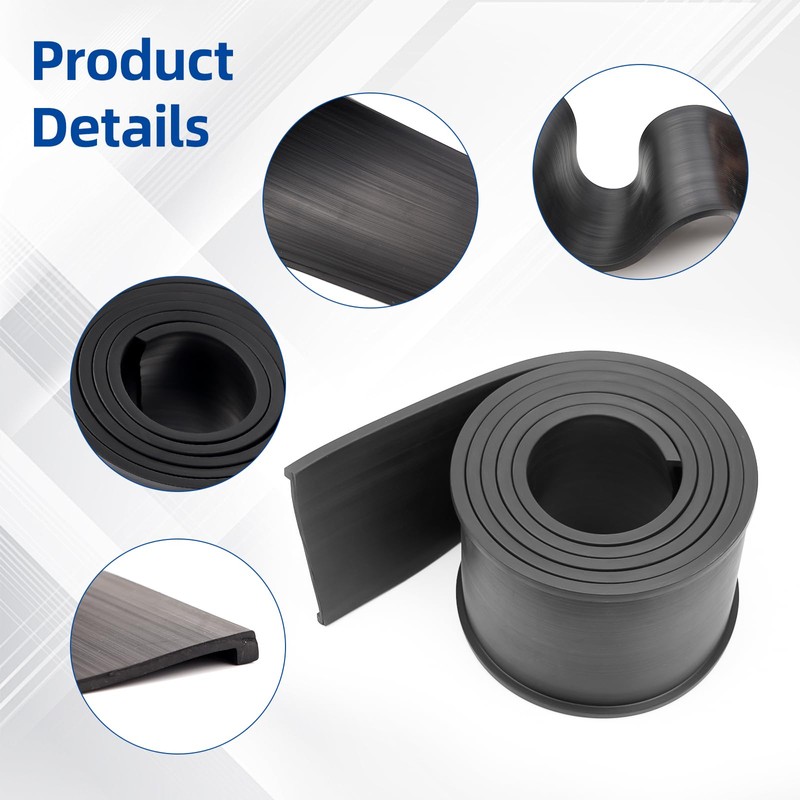 JERBOR 4 inches Fuel Tank Strap Isolator, 6 feet, Fits