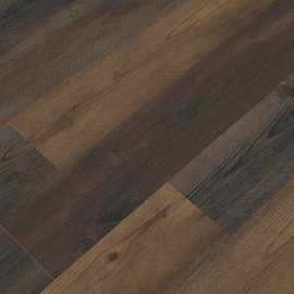 MSI Glendale 7 inch x 48 inch Luxury Vinyl Flooring, Rigid Core Planks, LVT Tile, Click Lock Floating Floor, Waterproof LVT, Wood Grain Finish, CASE, Harlan Ridge Brown, 19 Square Feet