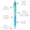 Pentel Wow Lapicero/Portaminas Color de Barril Azul Pastel 0.5 mm