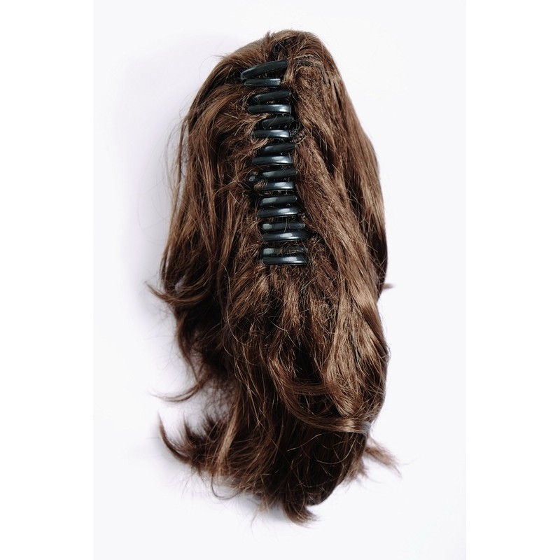 WIG ME UP - Hairpiece Braid Extension Brown Medium Ash