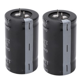 Super Capacitor, 2pcs 2.7V 500F Capacitor Super Capacitor Rectifier Capacitor Energy Storage Rectifier Accessories Vehicle Amplifier Capacitors