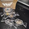 LLLucky 10 Pieces Clear Plastic Bead Storage Containers Candy Shaped
