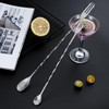Cocktail Mixing Spoon, Cocktail Mixing Spoon, Long Handle, Stainless Steel,