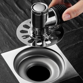 Odor-Blocking Washing Machine Drain Trap (2-Port T-Type) (Drain Net) 2ea
