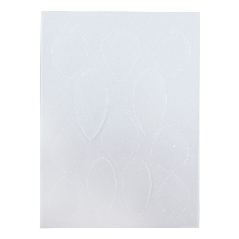 8pcs Heat Shrink Paper for Kids Double Sided High Transparency