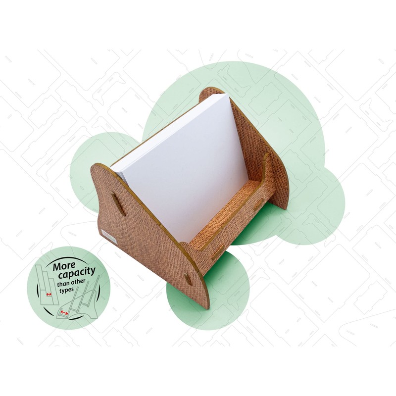 stableco 1 x Ecological Brochure Stand DIN A6 Horizontal with