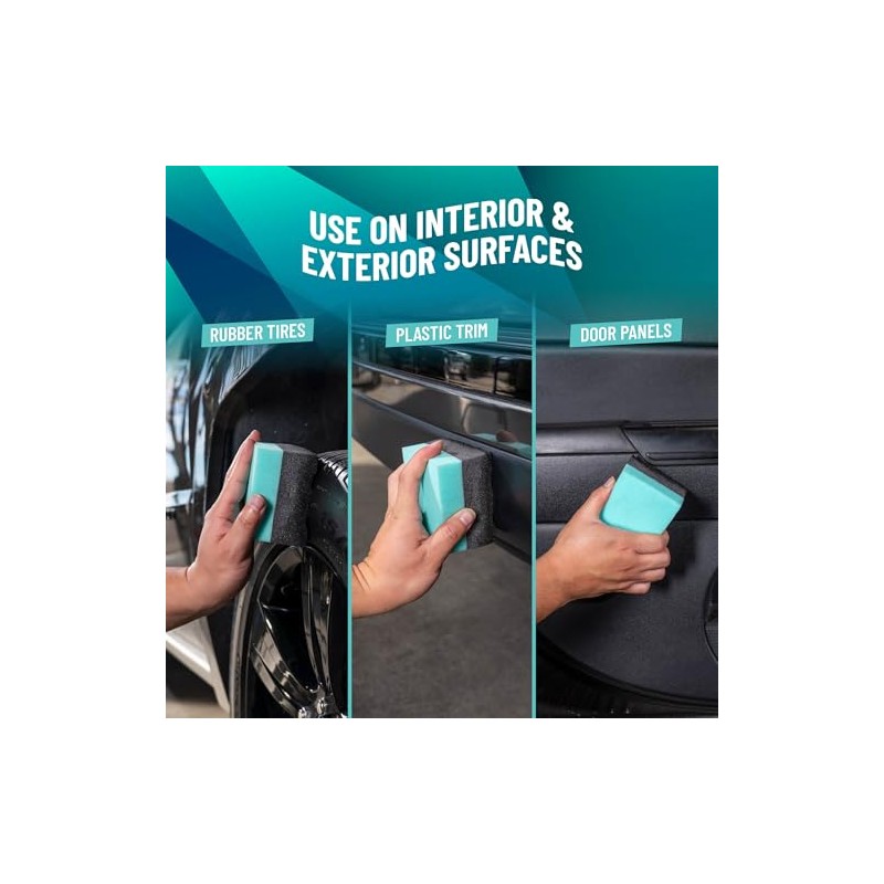 Chemical Guys Durafoam Tire Shine Applicator Pads - 4 Pack