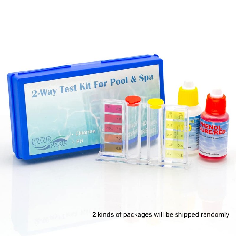 WWD POOL Swimming Pool Spa Water Chemical Test Kit for