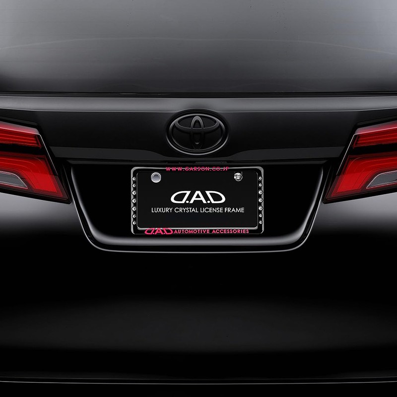 D.A.D SB195-01-02 DAD Garson Crystal License Frame II Rear Model