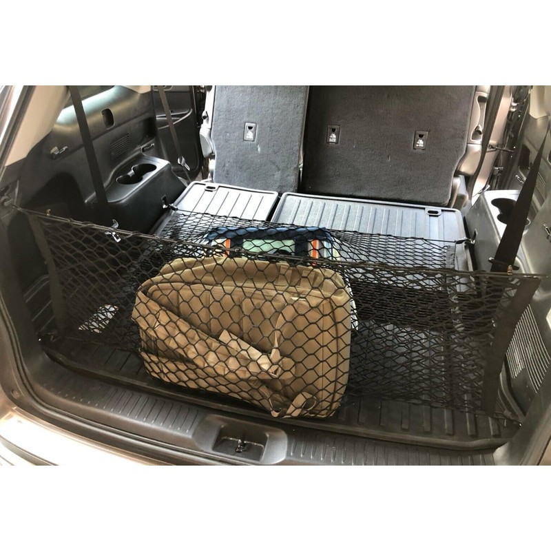 EACCESSORIES EA(2 Qty) Rear Trunk Organizer Cargo Nets for Toyota
