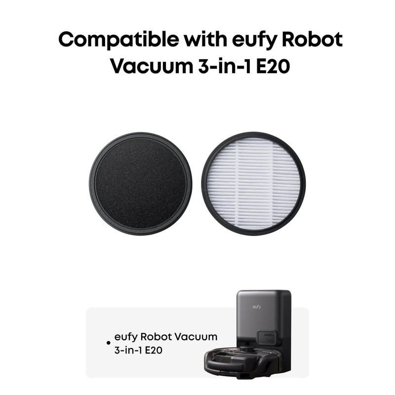 eufy Robot Vacuum 3-in-1 E20 High-Performance Filter ×1