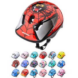 meteor Helmet For Baby Kids Toddler Childrens Boys Cycle Safety Crash Helmet Small Sizes For Child MTB Bike Bicycle Skateboard Scooter Hoverboard Riding Lightweight Adjustable Breathable KS06