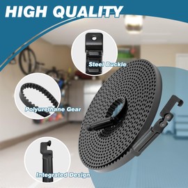 41A5434-14A Drive Belt for 10ft High Garage Doors, 306'' Garage Door Openers Belt 41A5434-14A, Replacement Belt Compatible with Chamberlain/LiftMaster/Sentex/Whisper Belt Drive Garage Door Opener