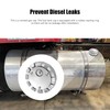 2pcs Locking Diesel Fuel Cap Compatible with Freightliner Kenworth Western