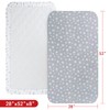 Crib Sheets for Boys or Girls 2 Pack, Fits Standard
