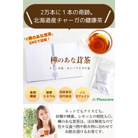 Birch Anatake Tea Pack, Caffeinated Cabano Anatake Tea, Chaga Tea Plus Care (Trial 2 Bag Set (0.04 oz (1 g) x 5 Packets x 2 Bags))