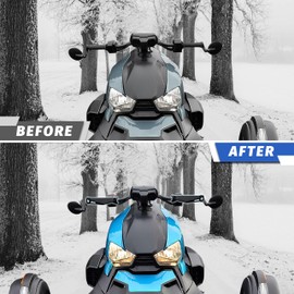 LDETXY Aluminum Handguards for Can Am Ryker, Black Hand Guards Protector Kit for Can-Am Ryker 600 900 Sport & Rally Edition Accessories, Replace #219400998-2PCS
