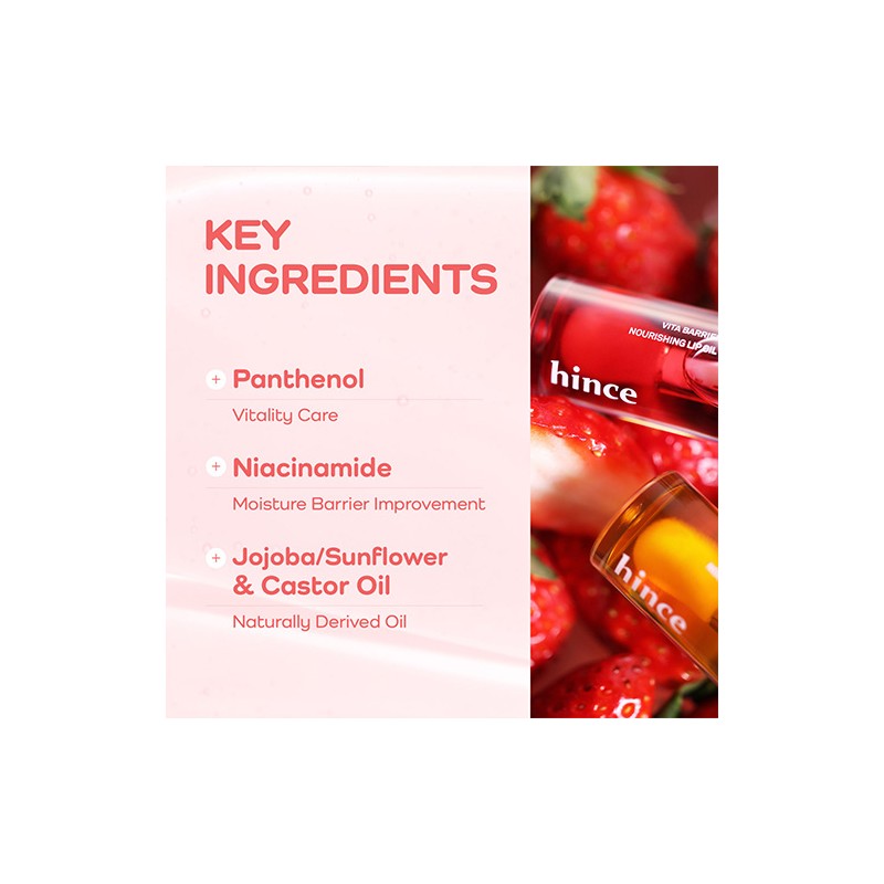 hince [hince]Vita Barrier Nourishing Lip Oil (2 Types)