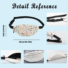 Track and Field Lover Gift Track and Field Crossbody Bag T-rack a-nd F-ield Mom Gift T-rack a-nd F-ield Bum Bag (Keep Running Bag CA)