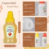 Feawiai 4pcs Frascos Catsup Moztaza Mini Lunch Oficina Viajes 25ml