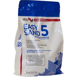 FixtureDisplays USG 384024006 3Lb Bag Easy Sand 5 Min Joint Compound Powder