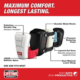 Milwaukee 48-73-6040 Non-Marring Performance Knee Pads