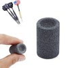 TIHOOD 2PCS Round Special Dart Sharpener Dart Sharpening Sand Stones