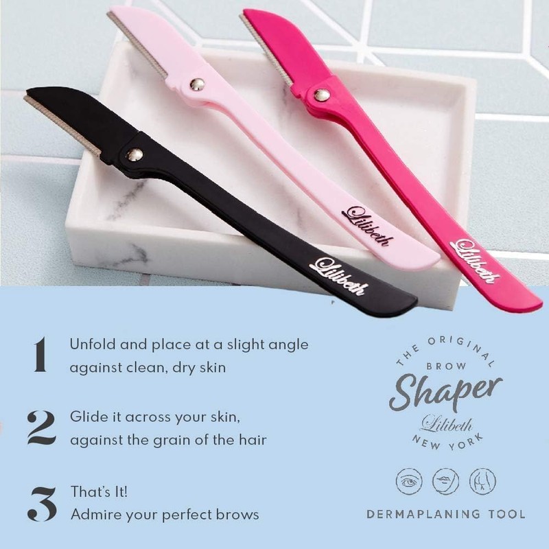Lilibeth Brow Shaper - Dermaplaning Blades for Face - Face