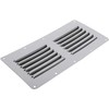 YaeMarine Stainless Steel 4-Pack 4-1/2" x 9" Stamped Louvered Vent