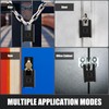 Heavy Duty Combination Padlock Outdoor, [Anti-Cutting] [Waterproof] Diyife 4-Digit Code
