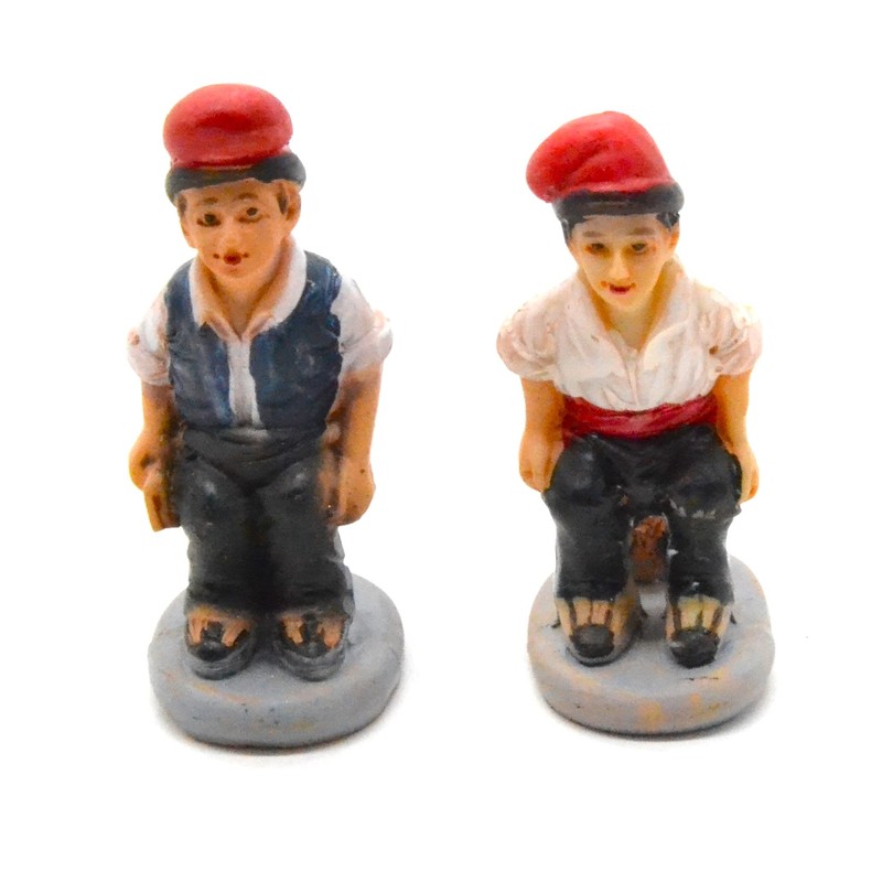 2 x Brothers 6.5cm Hidden Nativity Figure Find The Christmas