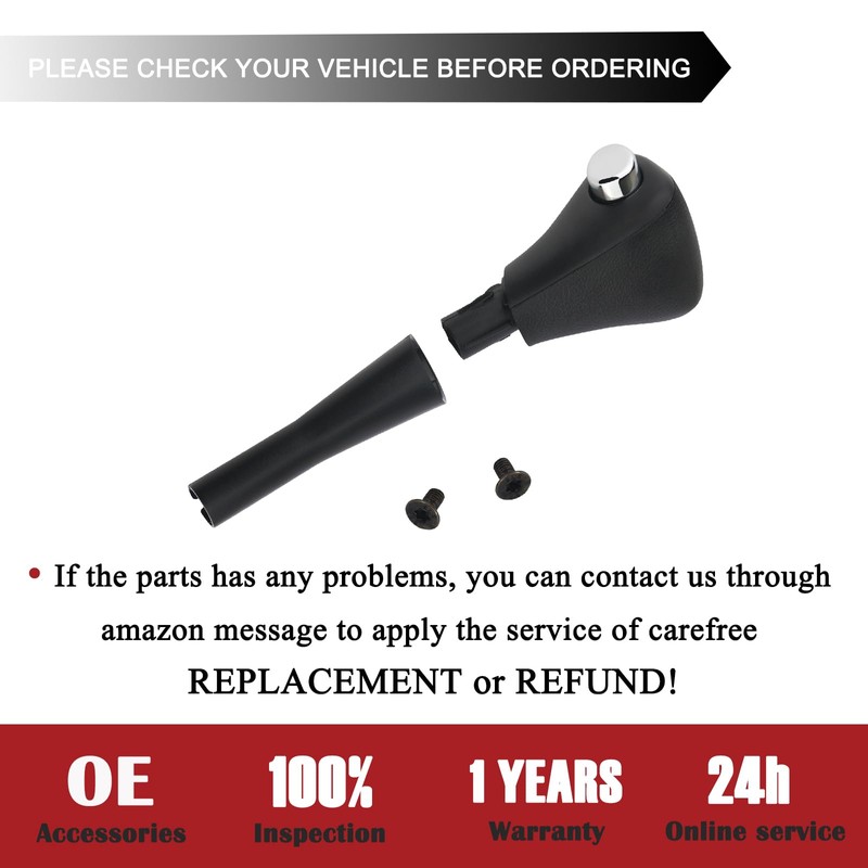 TQPONLY Gear Shift Shifter Knob | Compatible with 2003-2006 Honda