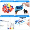 Kakalote 500Pcs Connector Pins Kit,1/1.5/1.8/2.2/2.8/3.5mm mm Pins Connector Kit Car