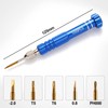 YANPLS Small Watch Eyeglass Screwdriver Set， Micro Precision Eyeglass Repair