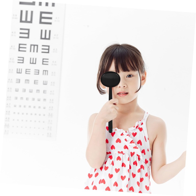 SAFIGLE 6pcs Handheld Eye Occluder for Accurate Vision Testing Lightweight