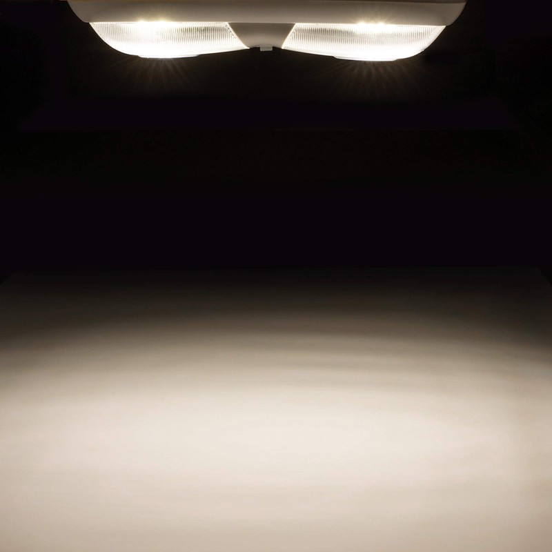 RecPro RV 12v LED Double Dome Lighting Fixture Includes Switch