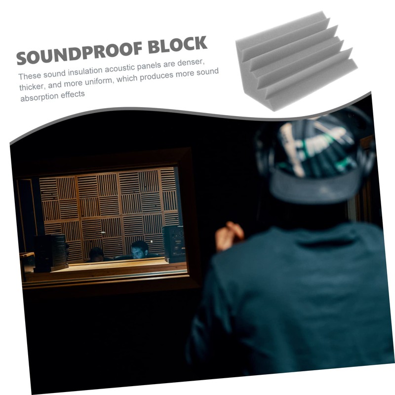 Mikinona Expandable Acoustic Panels 5pcs Sound Insulation Supplies Fast No