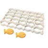 ROYALTY ESSENTIALS Mini Tiny Goldfish Cracker Cookie Cutter Mold Baked